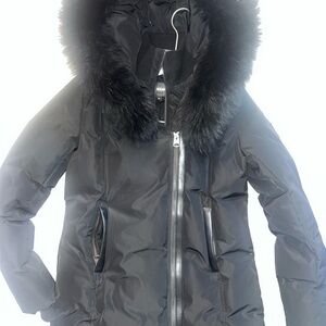 Mackage Black Kids' Puffer Jacket